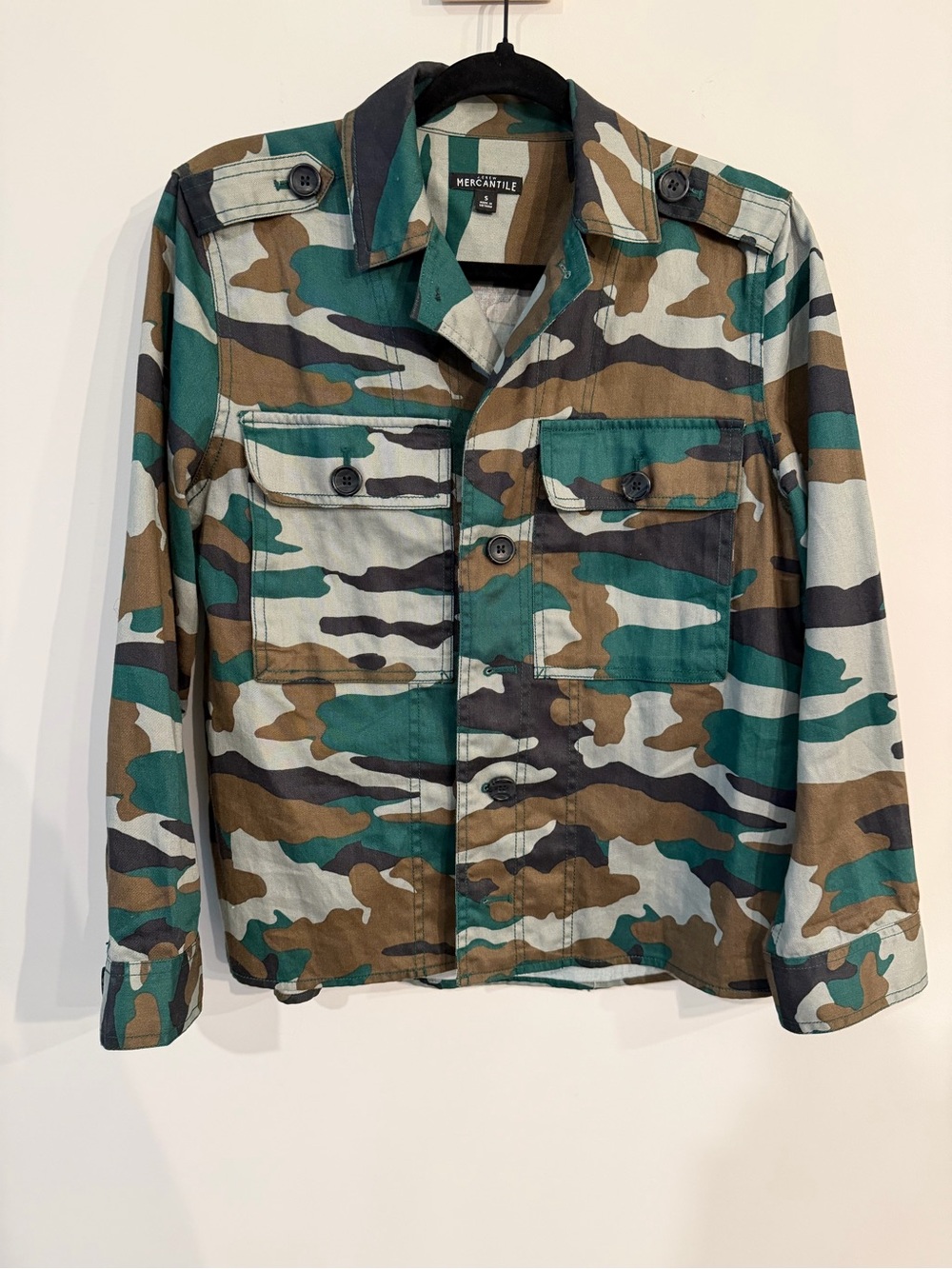Mercantile Camouflage Utility Jacket